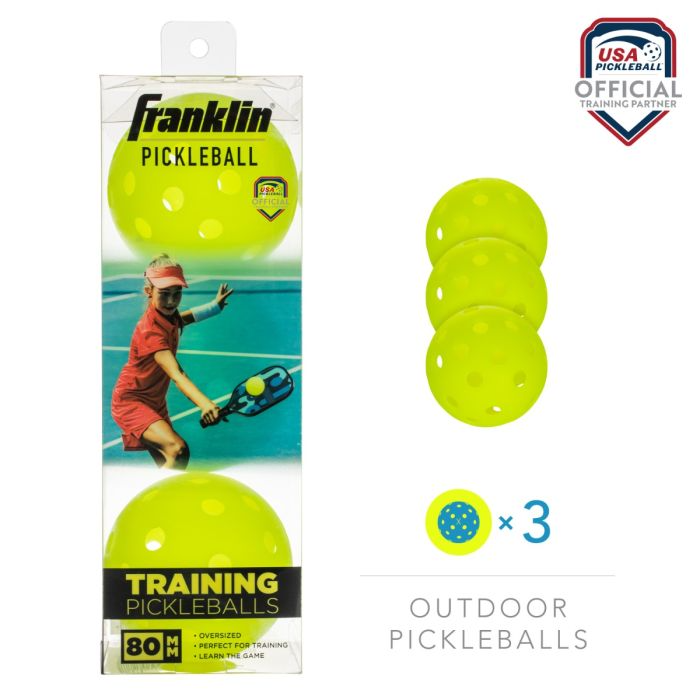 Franklin Sports Oversized Training Pickleballs | Balls|Bags & Accessories US
